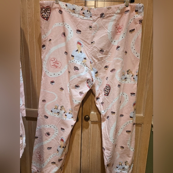 PajamaGram "I Love Lucy" Pajamas L EUC - Picture 4 of 12
